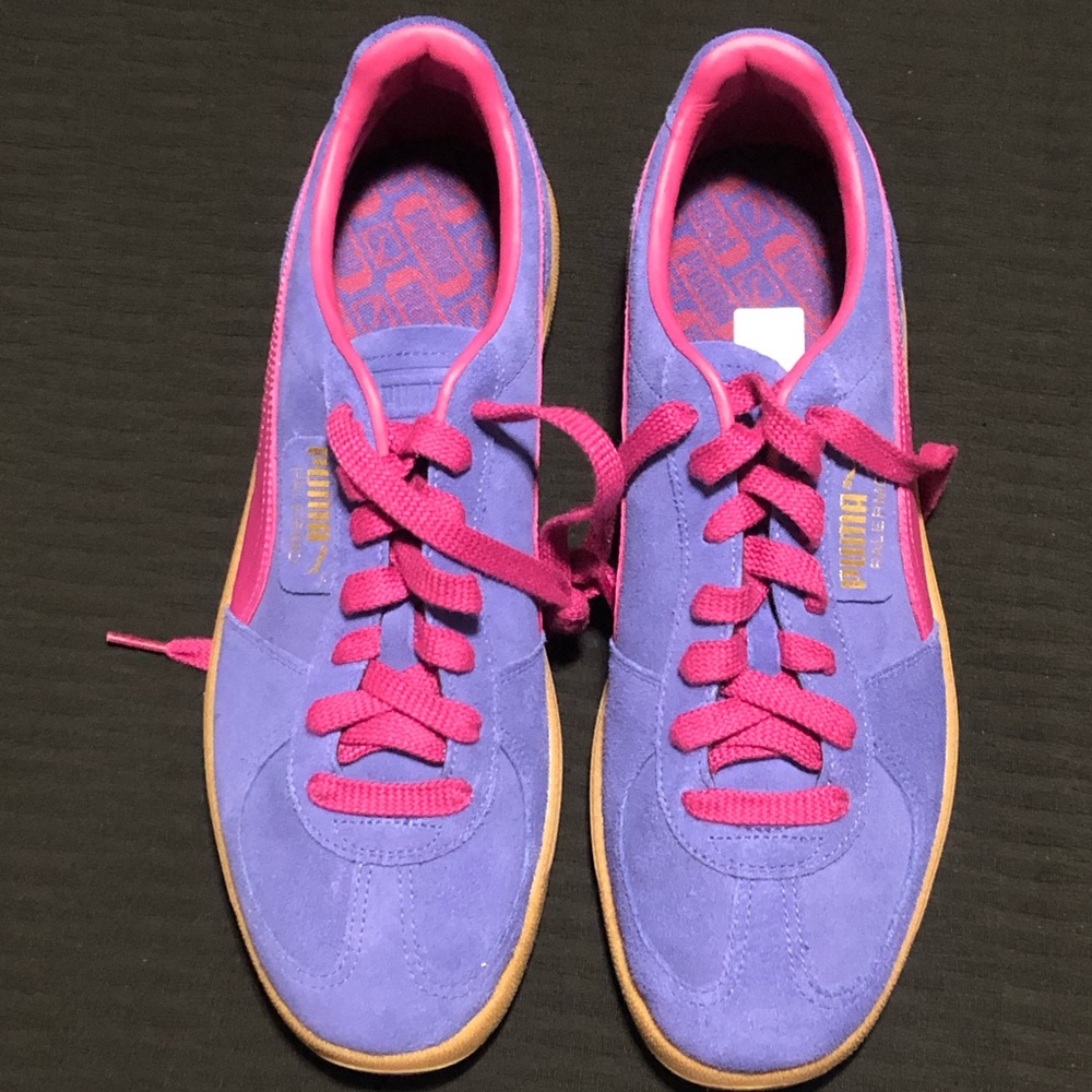 NIB PUMA Palermo Sneakers Lapis Lazuli/ Magenta Gleam/ Gum Size,Size 12